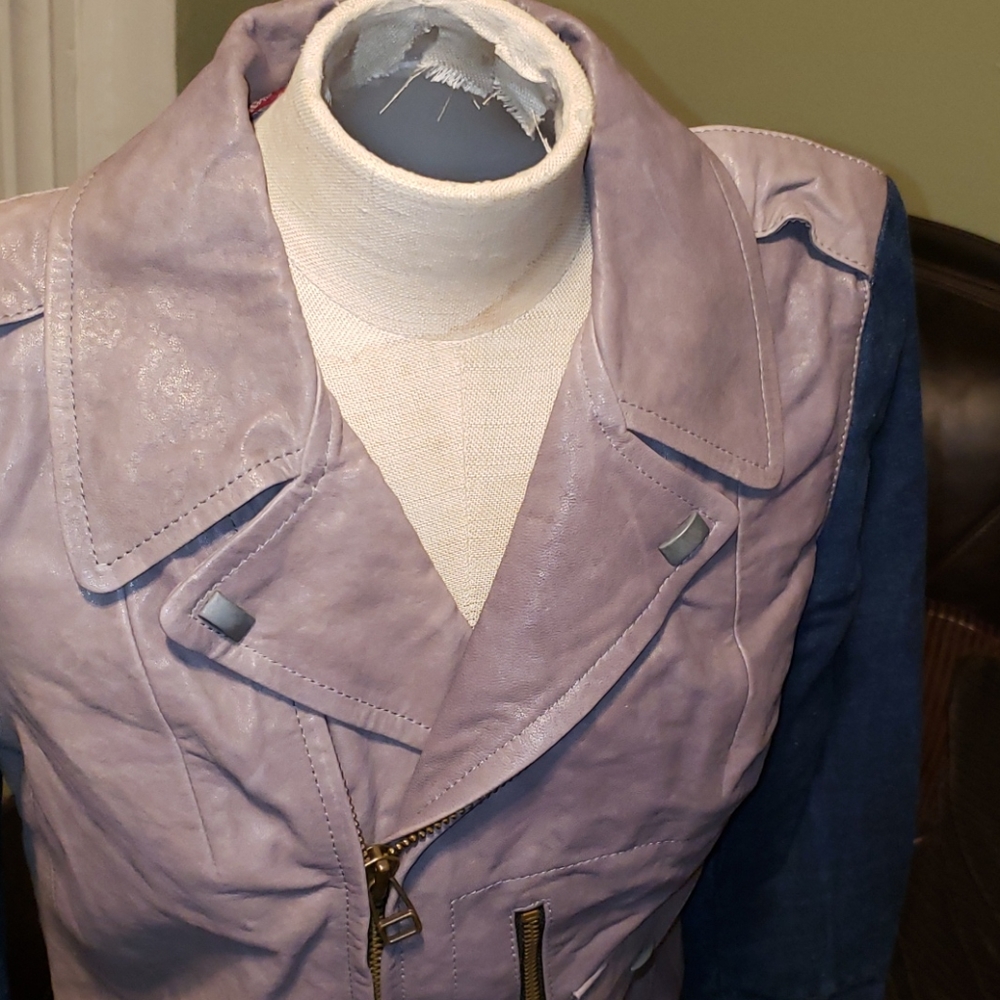 MiH Jeans/leather jacket
